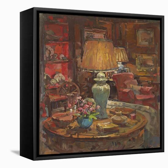 Oak Room Lamps-Susan Ryder-Framed Stretched Canvas