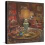 Oak Room Lamps-Susan Ryder-Stretched Canvas