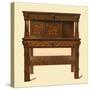 Oak standing buffet, 1904-Shirley Slocombe-Stretched Canvas