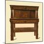 Oak standing buffet, 1904-Shirley Slocombe-Mounted Giclee Print