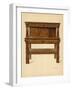 Oak Standing Buffet, Property of Edward Quilter-Shirley Charles Llewellyn Slocombe-Framed Giclee Print