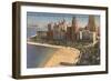 Oak Street Beach, Chicago, Illinois-null-Framed Art Print