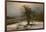 Oak Tree by the Elbe in Winter-Johan Christian Clausen Dahl-Framed Giclee Print