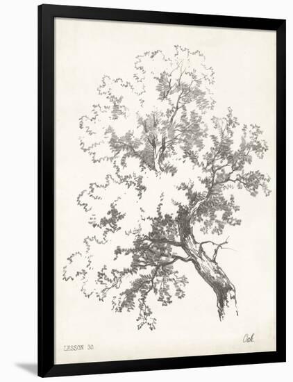 Oak Tree Study-null-Framed Art Print