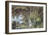 Oak Trees, Shoreham, Kent, Nature in Britain Published by Collins, 1946 (Litho)-Samuel Palmer-Framed Giclee Print