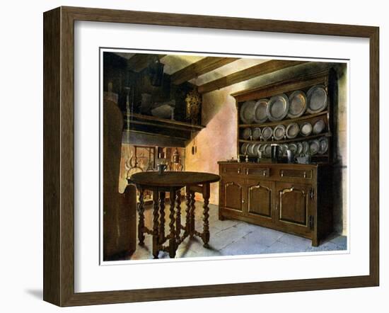 Oak Welsh Dresser, 1910-Edwin Foley-Framed Giclee Print