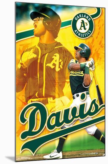 OAKLAND ATHLETICS - K DAVIS 18-null-Mounted Poster