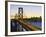 Oakland Bay Bridge at Dusk, San Francisco, California, USA-David Barnes-Framed Photographic Print