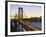 Oakland Bay Bridge at Dusk, San Francisco, California, USA-David Barnes-Framed Photographic Print
