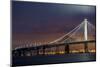 Oakland Bay Bridge at Sunset-digital94086-Mounted Photographic Print