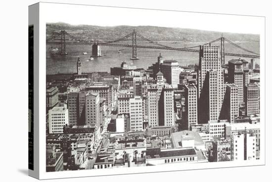 Oakland Bay Bridge, San Francisco, California-null-Stretched Canvas