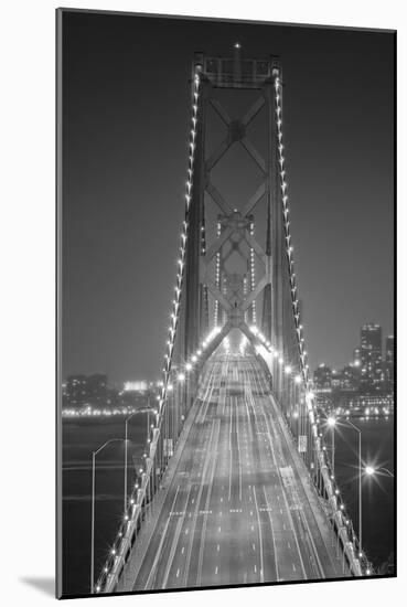 Oakland Bridge 3 BW-Moises Levy-Mounted Photographic Print