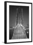 Oakland Bridge 3 BW-Moises Levy-Framed Photographic Print