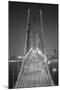 Oakland Bridge 3 BW-Moises Levy-Mounted Photographic Print