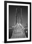 Oakland Bridge 3 BW-Moises Levy-Framed Photographic Print