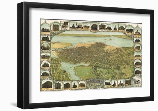 Oakland, California, 1900-Fred Soderberg-Framed Giclee Print