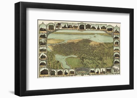 Oakland, California, 1900-Fred Soderberg-Framed Art Print