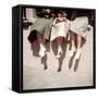 Oakland High School Teenage Girls, Oakland, CA, 1950-Loomis Dean-Framed Stretched Canvas