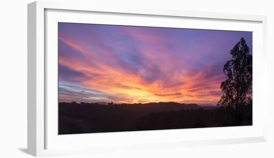 Oakland Hills Sunrise Panorama-Vincent James-Framed Photographic Print