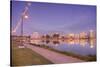 Oakland Lakeside Path, Lake Merritt-Vincent James-Stretched Canvas