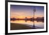 Oakland Lakeside Scene-Vincent James-Framed Photographic Print