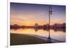 Oakland Lakeside Scene-Vincent James-Framed Photographic Print