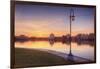 Oakland Lakeside Scene-Vincent James-Framed Photographic Print