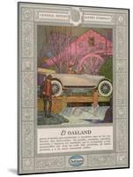Oakland, Magazine Advertisement, USA, 1920-null-Mounted Giclee Print