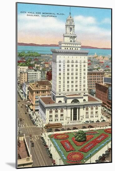 Oakland Memorial Plaza-null-Mounted Art Print