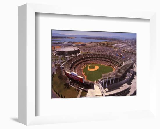 Oakland: Network Associates, Athletics Baseball-Mike Smith-Framed Art Print