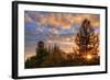 Oakland Rooftop Sunset, Oakland California-Vincent James-Framed Photographic Print