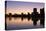 Oakland Skyline and Lake Merritt, Oakland, California, United States of America, North America-Richard Cummins-Stretched Canvas