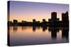 Oakland Skyline and Lake Merritt, Oakland, California, United States of America, North America-Richard Cummins-Stretched Canvas