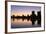 Oakland Skyline and Lake Merritt, Oakland, California, United States of America, North America-Richard Cummins-Framed Photographic Print