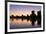 Oakland Skyline and Lake Merritt, Oakland, California, United States of America, North America-Richard Cummins-Framed Photographic Print