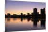 Oakland Skyline and Lake Merritt, Oakland, California, United States of America, North America-Richard Cummins-Mounted Photographic Print