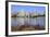 Oakland Skyline and Lake Merritt, Oakland, California, United States of America, North America-Richard Cummins-Framed Photographic Print