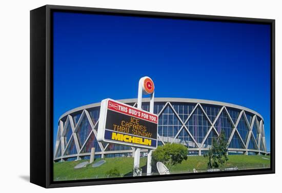 Oakland Stadium Sports Complex and Coliseum - Home of the Oakland A's, Oakland, California-null-Framed Stretched Canvas