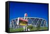 Oakland Stadium Sports Complex and Coliseum - Home of the Oakland A's, Oakland, California-null-Framed Stretched Canvas