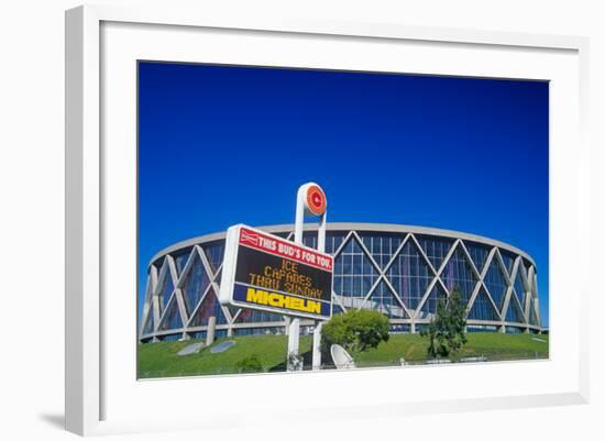 Oakland Stadium Sports Complex and Coliseum - Home of the Oakland A's, Oakland, California-null-Framed Photographic Print