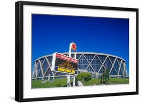 Oakland Stadium Sports Complex and Coliseum - Home of the Oakland A's, Oakland, California-null-Framed Photographic Print