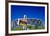 Oakland Stadium Sports Complex and Coliseum - Home of the Oakland A's, Oakland, California-null-Framed Photographic Print