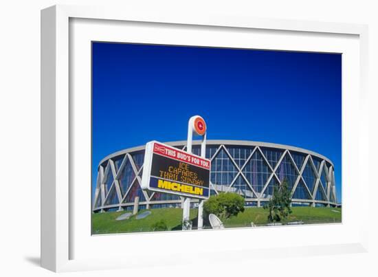 Oakland Stadium Sports Complex and Coliseum - Home of the Oakland A's, Oakland, California-null-Framed Photographic Print