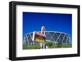 Oakland Stadium Sports Complex and Coliseum - Home of the Oakland A's, Oakland, California-null-Framed Photographic Print