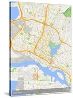 Oakland, United States of America Map-null-Stretched Canvas