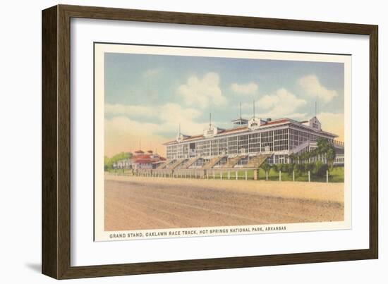 Oaklawn Racetrack, Hot Springs, Arkansas-null-Framed Art Print