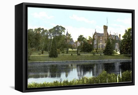 Oakley Court, Near Bray, Berkshire, 20th Century-null-Framed Stretched Canvas