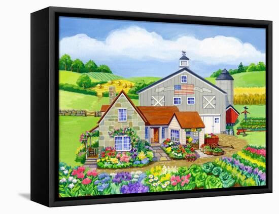 Oakley Farm-Geraldine Aikman-Framed Stretched Canvas