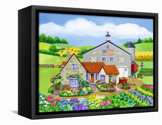 Oakley Farm-Geraldine Aikman-Framed Stretched Canvas