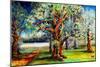 Oaks along the Bayou-Diane Millsap-Mounted Premium Giclee Print